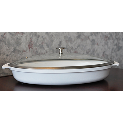 Spring USA 8265-2/38 3 Qt. White Motif Roaster