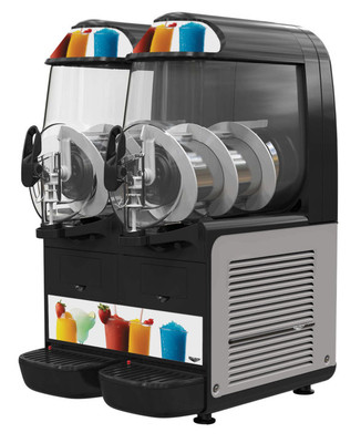 Vollrath VCBF128-37 Dual 2.64 Gallon Countertop Frozen Beverage Granita Machine - 120 Volts