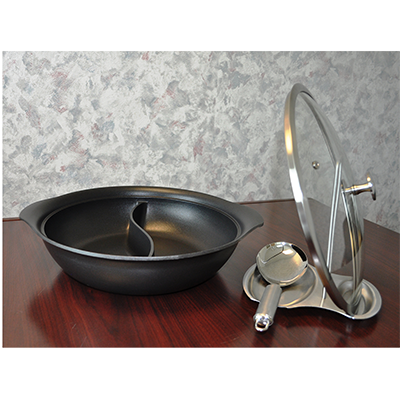 Spring USA 8258-8/30/2
 12"
 3 qt
 Stainless Steel
 Round
 Motif Casserole Pan