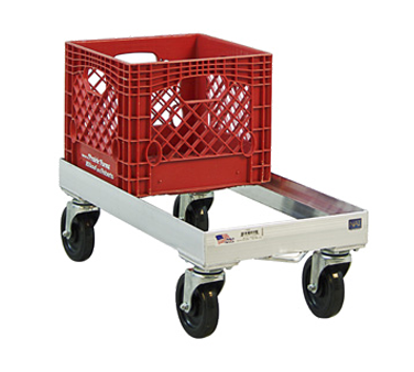 New Age 1620 13.75"W 8 Milk Crate Dolly