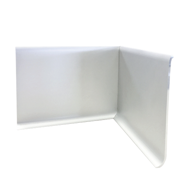 New Age 9789C 5"W x 5"H Aluminum Inside Corner Cove Baseboard