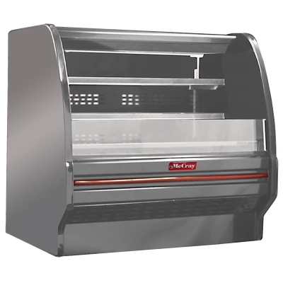 Howard McCray SC-OD40E-6L-S-LED 75" W Dairy Curved End Open Merchandiser