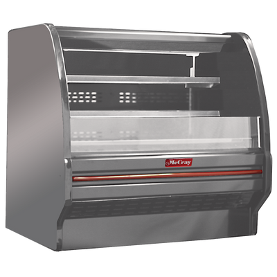Howard McCray SC-OD40E-6L-S-LED 75" W Dairy Curved End Open Merchandiser