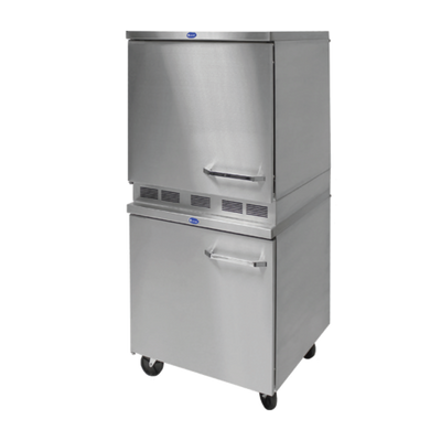 Randell 9404-27DT-RTFBL 27" W One-Section Stainless Steel Door Reach-In Dual Temp Refrigerator/Freezer