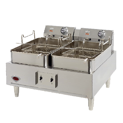 Wells F-30 15 lb Electric Countertop Fryer - 208-240 Volts