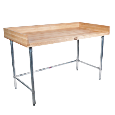 John Boos DSB07 60"W x 30"D Work Table