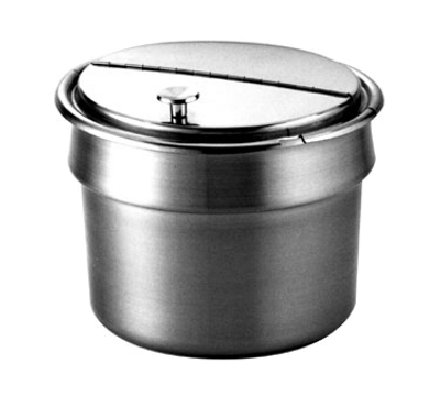 Wells 21057 11 Qt. Hinged Lid Round Inset