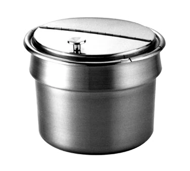 Wells 21057 11 Qt. Hinged Lid Round Inset