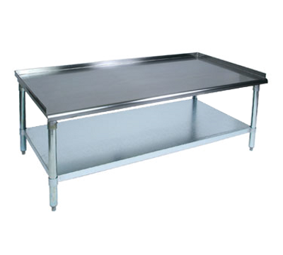 John Boos EES8-3018SSK 18&quot;W x 30&quot;D x 24&quot;H Open Base Stainless Steel Equipment Stand
