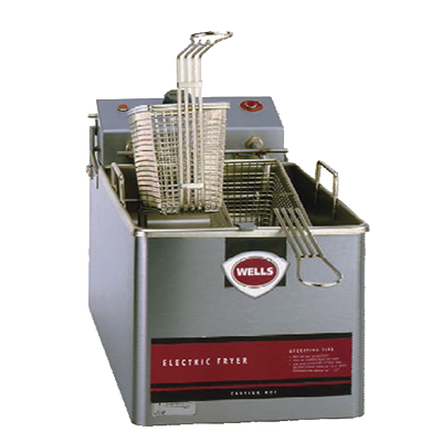 Wells LLF-14 15 lb Single Electric Countertop Fryer - 120 Volts