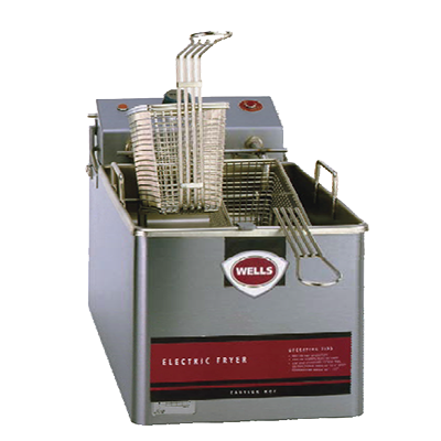 Wells LLF-14 15 lb Single Electric Countertop Fryer - 120 Volts