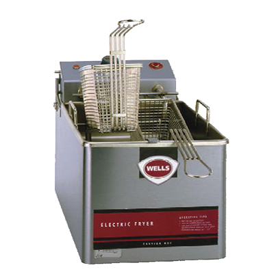 Wells LLF-14 15 lb Single Electric Countertop Fryer - 120 Volts