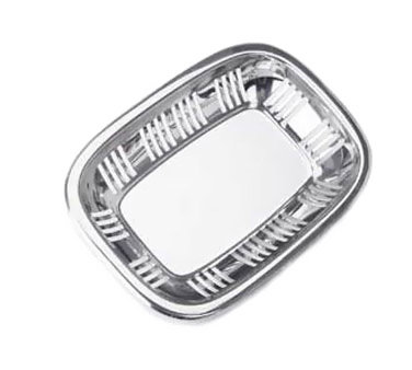 Eastern Tabletop 9341
 Stainless Steel
 Rectangular
 Bread Tray