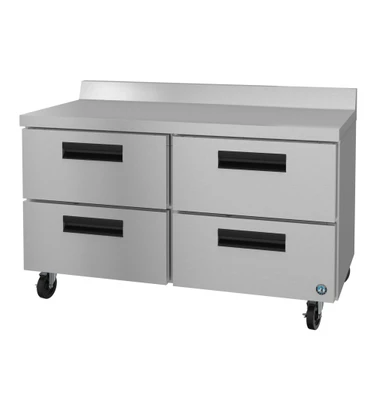 Hoshizaki WR48B-D4 48"W Four Drawer Stainless Steel Steelheart Series Worktop Refrigerator