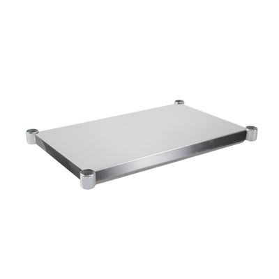 John Boos ESSK8-3060 60"W x 30"D Stainless Steel Work Table Undershelf