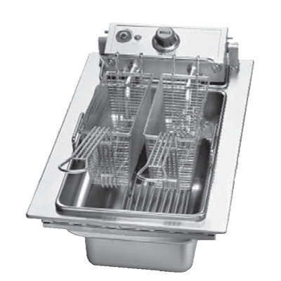 Wells F-556 15 lb Singe Electric Drop-In Fryer - 208 Volts