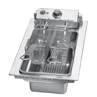 Wells F-556 15 lb Singe Electric Drop-In Fryer - 208 Volts