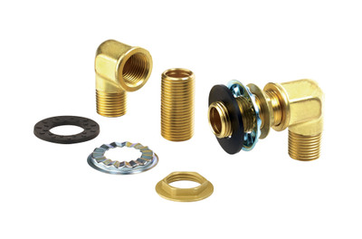 Krowne 21-190L Royal Series Wall Mounting Kit for Wall Mount Faucets & Pre-Rinse Units