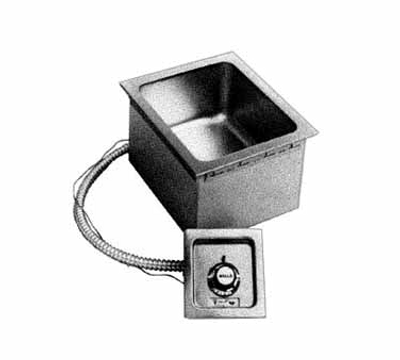 Wells HSW-6 Stainless Steel (1) 1/2 Size Shor 6" x 12" Half-Size Food Warmer - 120 Volts