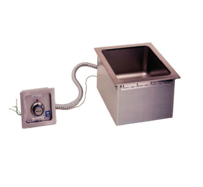 Wells HSW-6 Stainless Steel (1) 1/2 Size Shor 6" x 12" Half-Size Food Warmer - 120 Volts