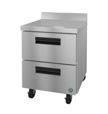 Hoshizaki WR27B-D2 27"W Two Drawer Stainless Steel Steelheart Series Worktop Refrigerator