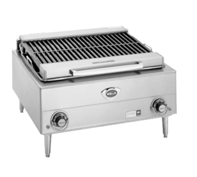 Wells B-40 24&quot; Electric Countertop Charbroiler
