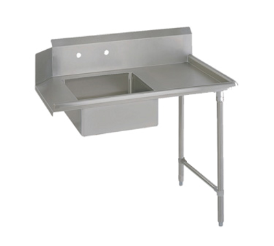 John Boos EDTS8-S30-R26 Straight Design Dishtable soiled Straight Design 26"W x 30"D x 44"H overall size for right-to-left operation