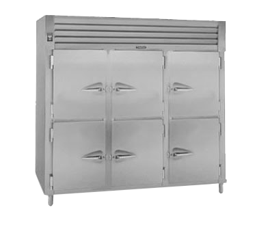 Traulsen RHF332WP-HHG Spec-Line Heated Cabinet Pass-Thru Three-Section