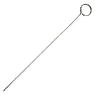 Winco SKO-10 10" Stainless Steel Skewers Dozen (Contains 1 Dozen)