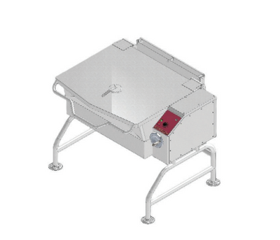 Crown SKG-30-NG 30 Gal. Stainless Steel Natural Gas Tilting Skillet - 110,000 BTU