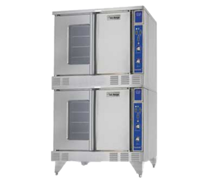 Garland SUMG-200 Summit Series Liquid Propane Double-Deck Convection Oven - 106,000 BTU/Deck