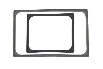 Vollrath N-0001B Black High-Temp Silicone Pan Band for Full Size Steam Table