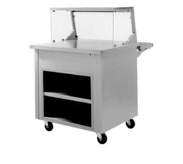 Delfield SC-28-NU 28" Shelleysteel Solid Top Serving Counter