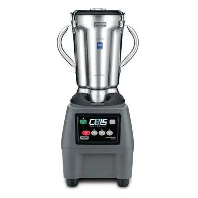 Waring CB15 1 Gallon Stainless Steel Food Blender - 120 Volts, 3.75 HP