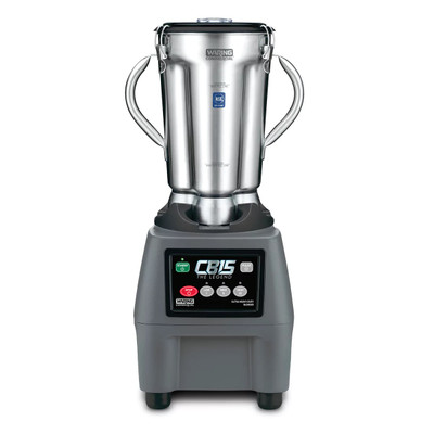 Waring CB15 1 Gallon Stainless Steel Food Blender - 120 Volts, 3.75 HP
