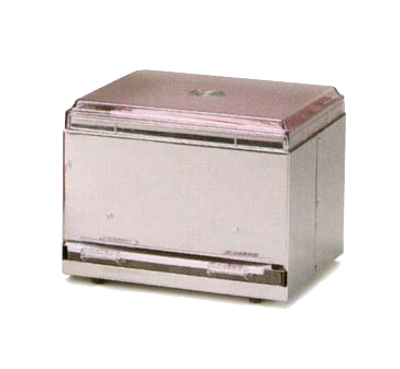 Vollrath 3802L-13 Clear Replacement Cover For Straw Boss Dispenser Full Size