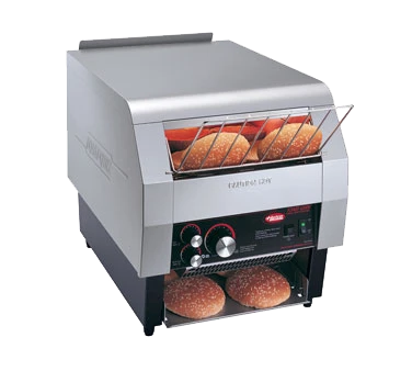 Hatco TQ-800H 14.5" W Horizontal Countertop Toast-Qwik Conveyor Toaster - 208 Volts 3330 Watts