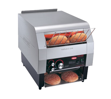 Hatco TQ-800H 14.5" W Horizontal Countertop Toast-Qwik Conveyor Toaster - 208 Volts 3330 Watts