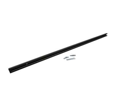 Hatco DL-TRACK-4B 4' Black Track Mount Bar