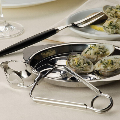 American Metalcraft SNF700 7" Stainless Steel Snail Fork