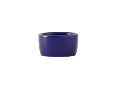 Tuxton BCX-0203 2-1/2&quot; 2 Oz. Ceramic Cobalt Round Ramekin/Cheese Pipkin (4 Dozen Per Case)