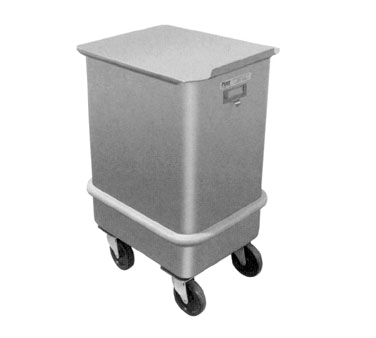 Piper Products 47-75 Mobile Stainless Steel Sliding Ingredient Bin