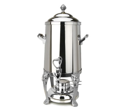 Eastern Tabletop 3205LHB 5 Gal. Brushed Finish Stainless Steel Lion Head Coffee Urn