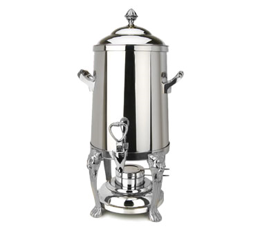 Eastern Tabletop 3205LHB 5 Gal. Brushed Finish Stainless Steel Lion Head Coffee Urn