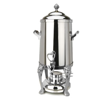 Eastern Tabletop 3205LHB 5 Gal. Brushed Finish Stainless Steel Lion Head Coffee Urn