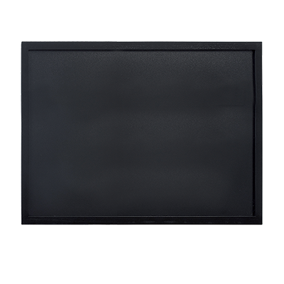 American Metalcraft WBWBL6080 31.5&quot; W x 23.63&quot; H Black Wood Wall Board