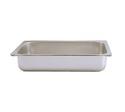 American Metalcraft CDWP66 8 Qt. Stainless Steel Rectangular Chafer Water Pan