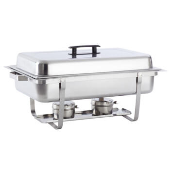 American Metalcraft CDWP66 8 Qt. Stainless Steel Rectangular Chafer Water Pan