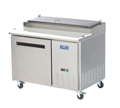 Arctic Air APP48R 47.5" W Stainless Steel One-Section Pizza Prep Table