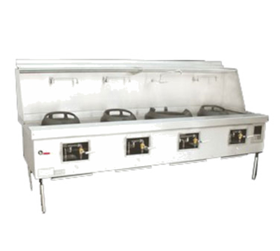 Town M-4-STD-NG 112&quot; W Natural Gas Wok Range